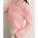 ショート丈 シャギーニットトップス韓国風 | SUNSHINE CLOSET | 詳細画像26