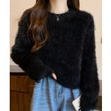 ショート丈 シャギーニットトップス韓国風 | SUNSHINE CLOSET | 詳細画像7