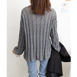 メッシュニット 透かし編みトップス 長袖 | SUNSHINE CLOSET | 詳細画像11 