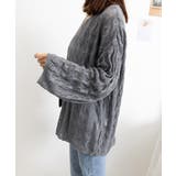 メッシュニット 透かし編みトップス 長袖 | SUNSHINE CLOSET | 詳細画像9 