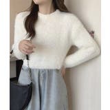 ショート丈シャギーニットレディース韓国風 | SUNSHINE CLOSET | 詳細画像11 