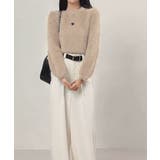 ショート丈シャギーニットレディース韓国風 | SUNSHINE CLOSET | 詳細画像17 