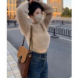 ショート丈シャギーニットレディース韓国風 | SUNSHINE CLOSET | 詳細画像18 