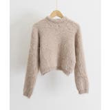 ショート丈シャギーニットレディース韓国風 | SUNSHINE CLOSET | 詳細画像29 