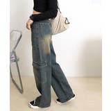 ウォッシュデニムカーゴパンツ レディース | SUNSHINE CLOSET | 詳細画像19 