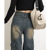 ウォッシュデニムカーゴパンツ レディース | SUNSHINE CLOSET | 詳細画像21 