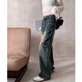 ウォッシュデニムカーゴパンツ レディース | SUNSHINE CLOSET | 詳細画像9 
