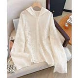 日焼け対策サマーカーディガン 長袖薄手フーディー ナチュラル | SUNSHINE CLOSET | 詳細画像17 