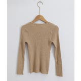 Uネックリブトップススクエアネックニット | SUNSHINE CLOSET | 詳細画像27