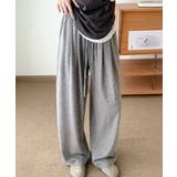 ウエストゴムワイドパンツ レディース イージーパンツ楽ちん | SUNSHINE CLOSET | 詳細画像1 