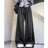 ウエストゴムワイドパンツ レディース イージーパンツ楽ちん | SUNSHINE CLOSET | 詳細画像2 