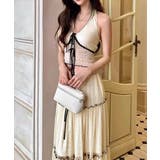 ホルタートップスセクシービキニボトム ティアードスカート おしゃれリゾート水着セ… | SUNSHINE CLOSET | 詳細画像10 