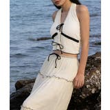 ホルタートップスセクシービキニボトム ティアードスカート おしゃれリゾート水着セ… | SUNSHINE CLOSET | 詳細画像27 