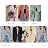 春夏ジャケット レディース 軽アウター黒 | ANGELCLOSET | 詳細画像2