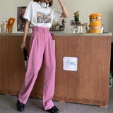 セミワイドパンツ レディース スラックス | SUNSHINE CLOSET | 詳細画像12