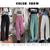 セミワイドパンツ レディース スラックス | SUNSHINE CLOSET | 詳細画像2