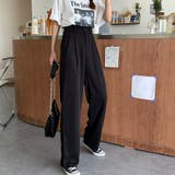 セミワイドパンツ レディース スラックス | SUNSHINE CLOSET | 詳細画像5