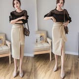 タイトスカート 膝丈 ウエストリボン韓国 | SUNSHINE CLOSET | 詳細画像10 