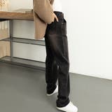 ハイウエスト デニム ワイドパンツ 韓国 | SUNSHINE CLOSET | 詳細画像33