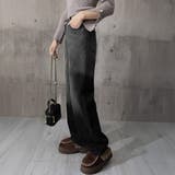 ハイウエスト デニム ワイドパンツ 韓国 | SUNSHINE CLOSET | 詳細画像41