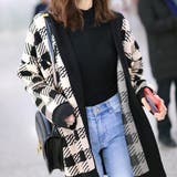 ニット カーディガン チェック柄 | SUNSHINE CLOSET | 詳細画像10 