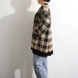 ニット カーディガン チェック柄 | SUNSHINE CLOSET | 詳細画像17 