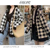 ニット カーディガン チェック柄 | SUNSHINE CLOSET | 詳細画像2 