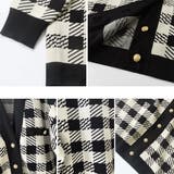 ニット カーディガン チェック柄 | SUNSHINE CLOSET | 詳細画像5 