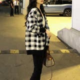 ニット カーディガン チェック柄 | SUNSHINE CLOSET | 詳細画像7 