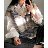 ニットベスト レディース ニットジレ秋冬 | SUNSHINE CLOSET | 詳細画像7