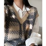 ニットベスト レディース ニットジレ秋冬 | SUNSHINE CLOSET | 詳細画像8