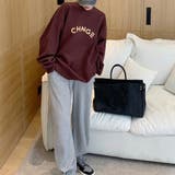 スウェット 裏起毛 英字ロゴ トレーナー | SUNSHINE CLOSET | 詳細画像12 