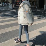 フーデッド エコダウンジャケット重ね着風 | SUNSHINE CLOSET | 詳細画像12 