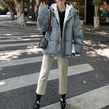 フーデッド エコダウンジャケット重ね着風 | SUNSHINE CLOSET | 詳細画像13 