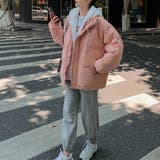 フーデッド エコダウンジャケット重ね着風 | SUNSHINE CLOSET | 詳細画像17 