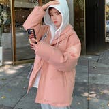 フーデッド エコダウンジャケット重ね着風 | SUNSHINE CLOSET | 詳細画像18 