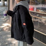 フーデッド エコダウンジャケット重ね着風 | SUNSHINE CLOSET | 詳細画像8 