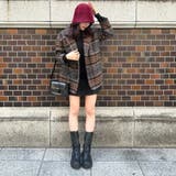 チェック柄 チェスターコート レディース | SUNSHINE CLOSET | 詳細画像18 