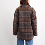 チェック柄 チェスターコート レディース | SUNSHINE CLOSET | 詳細画像21 