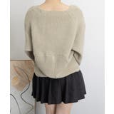 カシュクール ニットトップス レディース | SUNSHINE CLOSET | 詳細画像15 