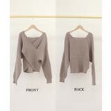 カシュクール ニットトップス レディース | SUNSHINE CLOSET | 詳細画像22 