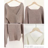 カシュクール ニットトップス レディース | SUNSHINE CLOSET | 詳細画像23 
