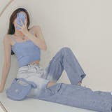 ダメージ デニムパンツ ハイウエスト韓国 | SUNSHINE CLOSET | 詳細画像13 