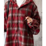 チェック柄フーデッドシャツレディース秋冬 | SUNSHINE CLOSET | 詳細画像25