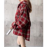 チェック柄フーデッドシャツレディース秋冬 | SUNSHINE CLOSET | 詳細画像26