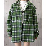チェック柄フーデッドシャツレディース秋冬 | SUNSHINE CLOSET | 詳細画像29