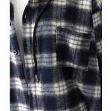 チェック柄フーデッドシャツレディース秋冬 | SUNSHINE CLOSET | 詳細画像31