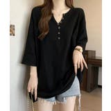 レディース オーバーサイズカットソー 体型カバーロングTシャツ | SUNSHINE CLOSET | 詳細画像1 