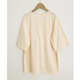 レディース オーバーサイズカットソー 体型カバーロングTシャツ | SUNSHINE CLOSET | 詳細画像25 