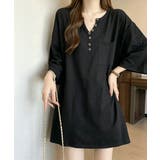 レディース オーバーサイズカットソー 体型カバーロングTシャツ | SUNSHINE CLOSET | 詳細画像5 